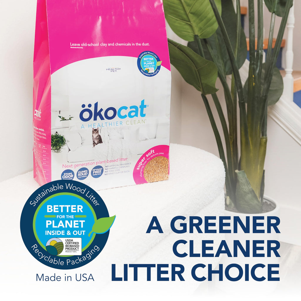 Unscented Wood Clumping Cat Litter, 11.2 pounds N66028