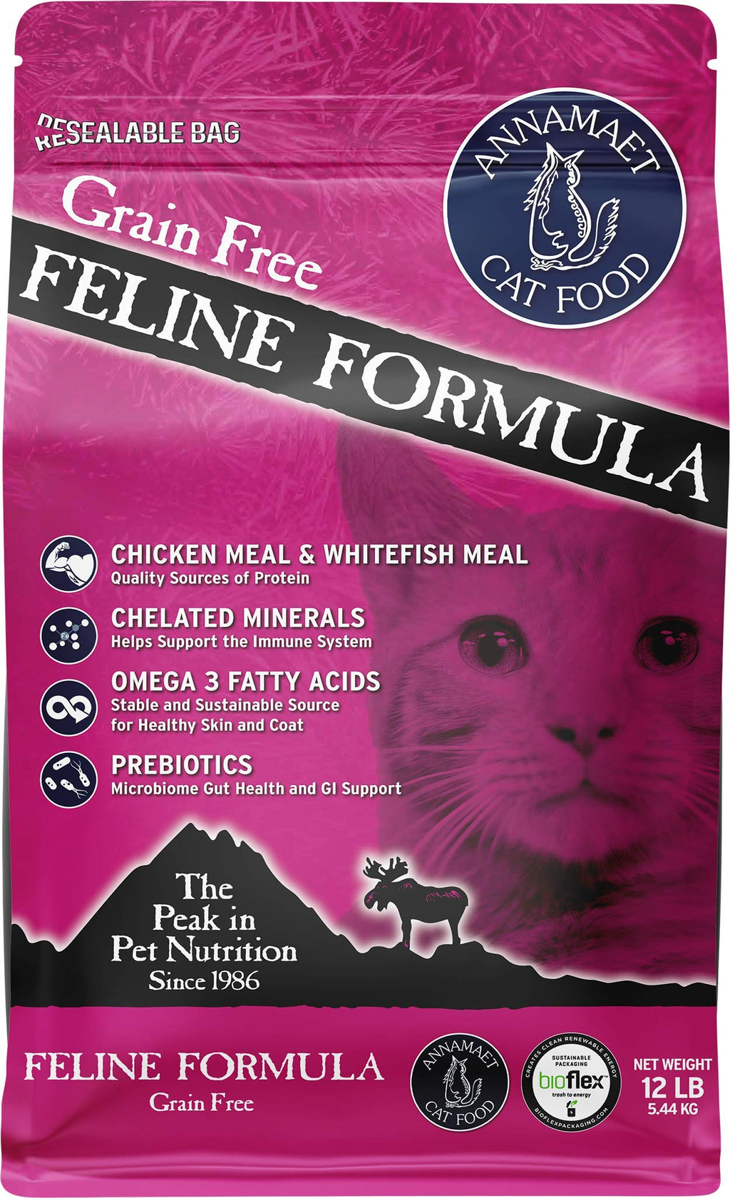 Grain-Free Chicken & Fish Dry Cat Food 12-lb Bag S921681