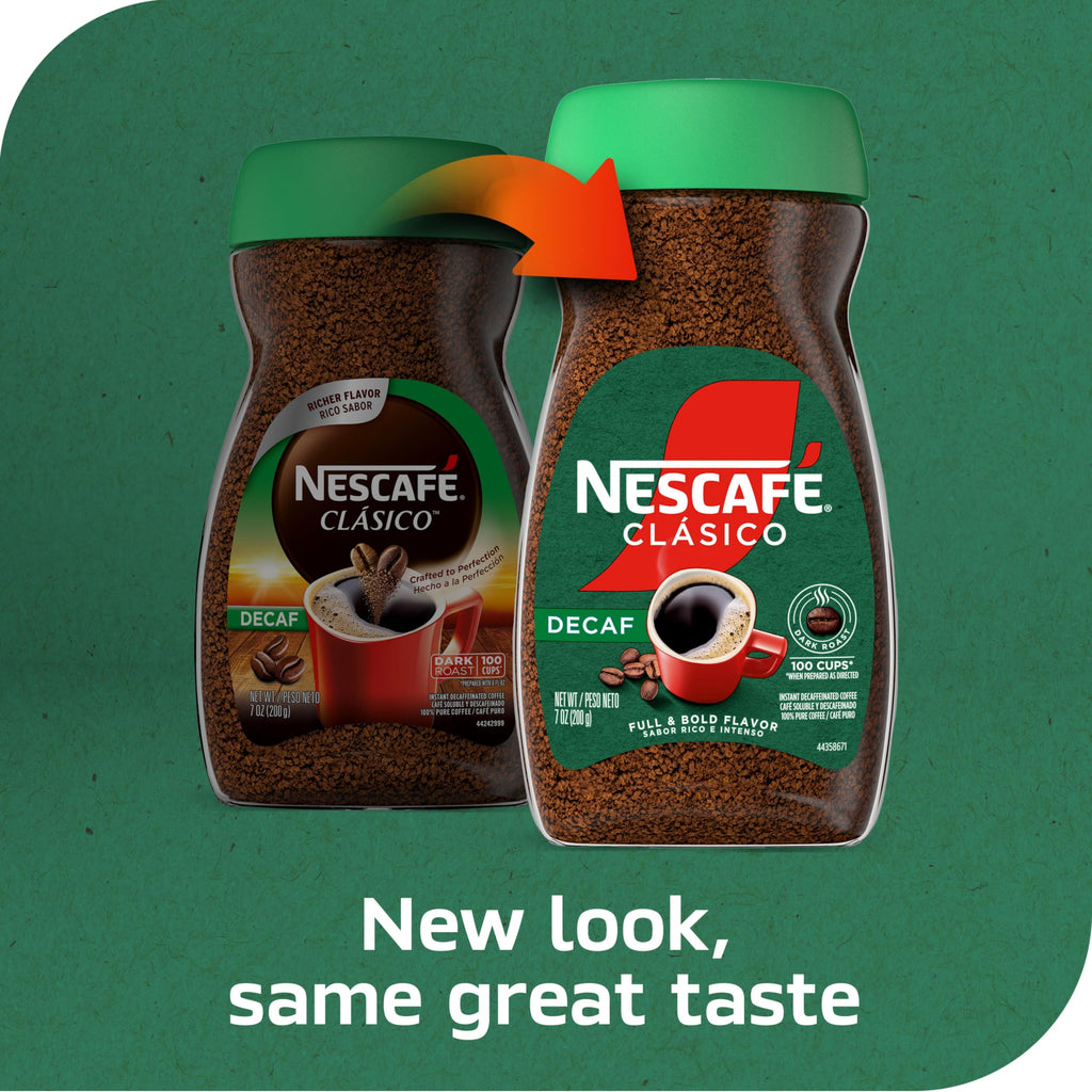 Dark Roast Instant Coffee 7 oz Jar V894