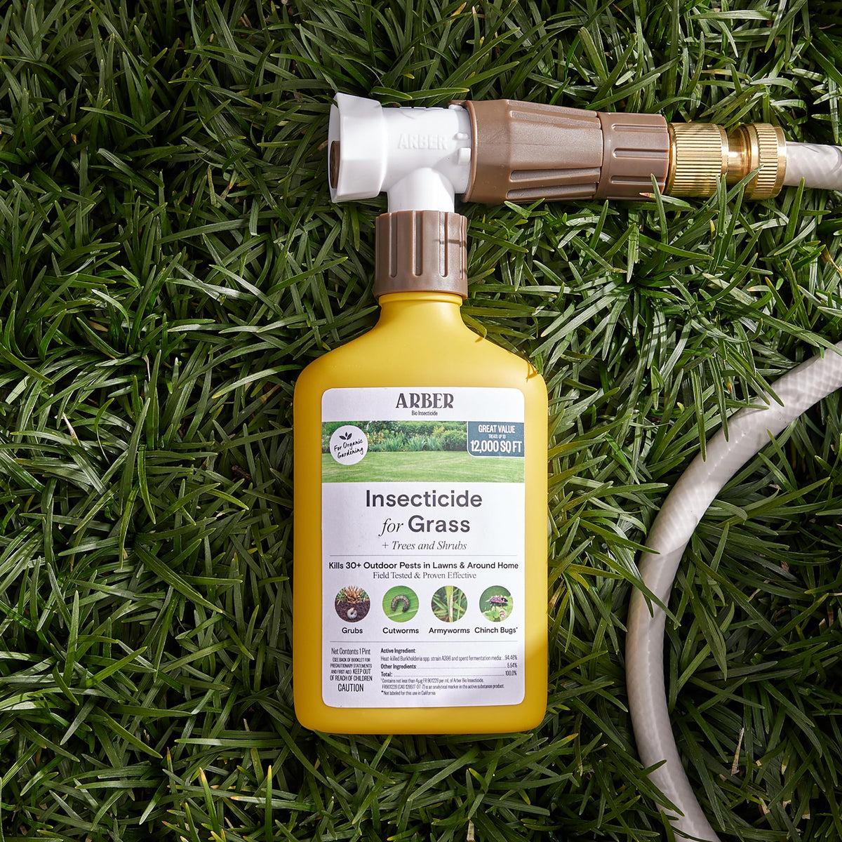 Organic Grub Killer & Lawn Insecticide 16 oz D3916