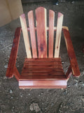 Cedar Chair with Clear Finish F1656